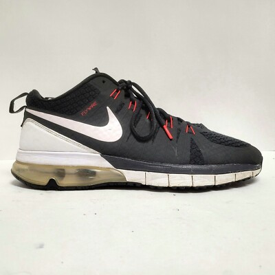 Nike Mens Air Max TR180 732972-016 Black Gray Red Running Shoes