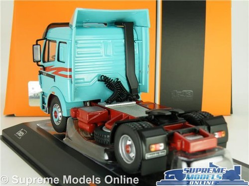 IXO MERCEDES 1838 LS MODEL LORRY TRUCK CAB TRACTOR UNIT 1994 BLUE 1:43 TR088 T3 - Picture 3 of 5