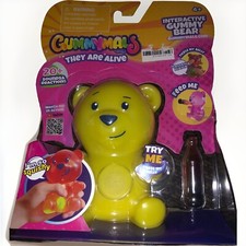 Gummymals Yellow Interactive Super Squishy Jiggly Gummy Bear With Over 20 Sounds
