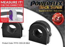 Powerflex Black Fr ARB Bushes 26.5mm for M3 + GTS & Cab 05-13 PFF5-1203-26.5BLK