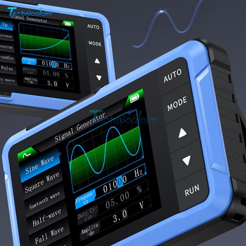 FNIRSI DSO510 2-IN-1 Handheld Digital Oscilloscope Signal Generator 48MS/s 10MHz - Picture 13 of 20