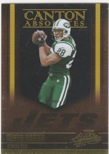 2006 Absolute Memorabilia Canton Absolutes Gold #CA-15 Curtis Martin #/100 044-Q