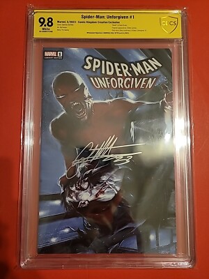 Spider-Man Unforgiven #1 CBCS 9.8 Gabriele Dell'Otto Exclusive Trade Dress