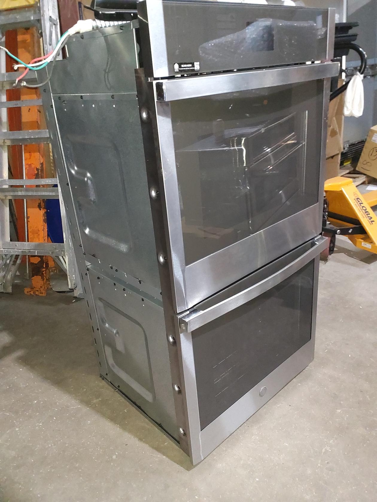 GE JKD5000SNSS 27 Inch Electric Double Wall Oven in Stainless Steel b