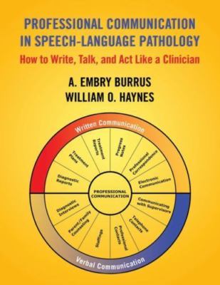 Professional Communication in Speech-Lang- 1597560537, paperback, A Embry Burrus