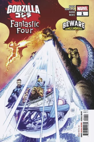 Godzilla vs Fantastic Four #1 (2025) (Nuevo) Elección de portadas