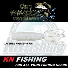 GARY YAMAMOTO FAT IKA 4'' Custom Baits Soft Silicon Lures Bass Fishing 10pcs