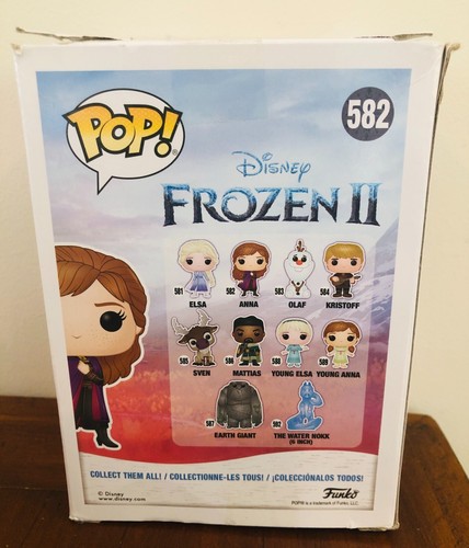 NUEVO Funko Pop! Figura Vinilo Disney Frozen 2 Anna #582 - Imagen 2 de 2