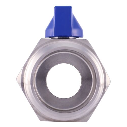 Mini Ball Valve 3/8" Stainless Steel 304 Reduced Port 1000PSI for Water Oil &... - Picture 3 of 6
