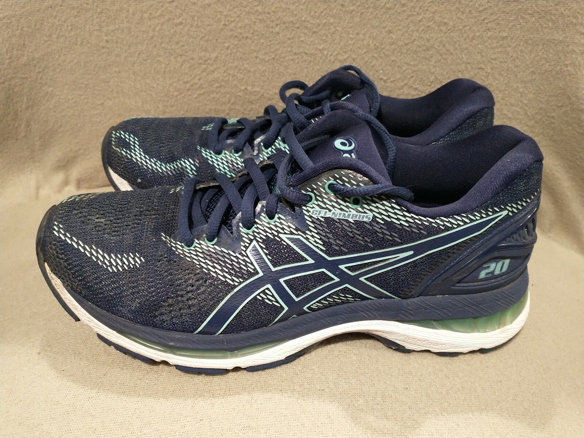 Asics Gel Nimbus 20 T850N Size 7.5 M Womens Running Training Shoes