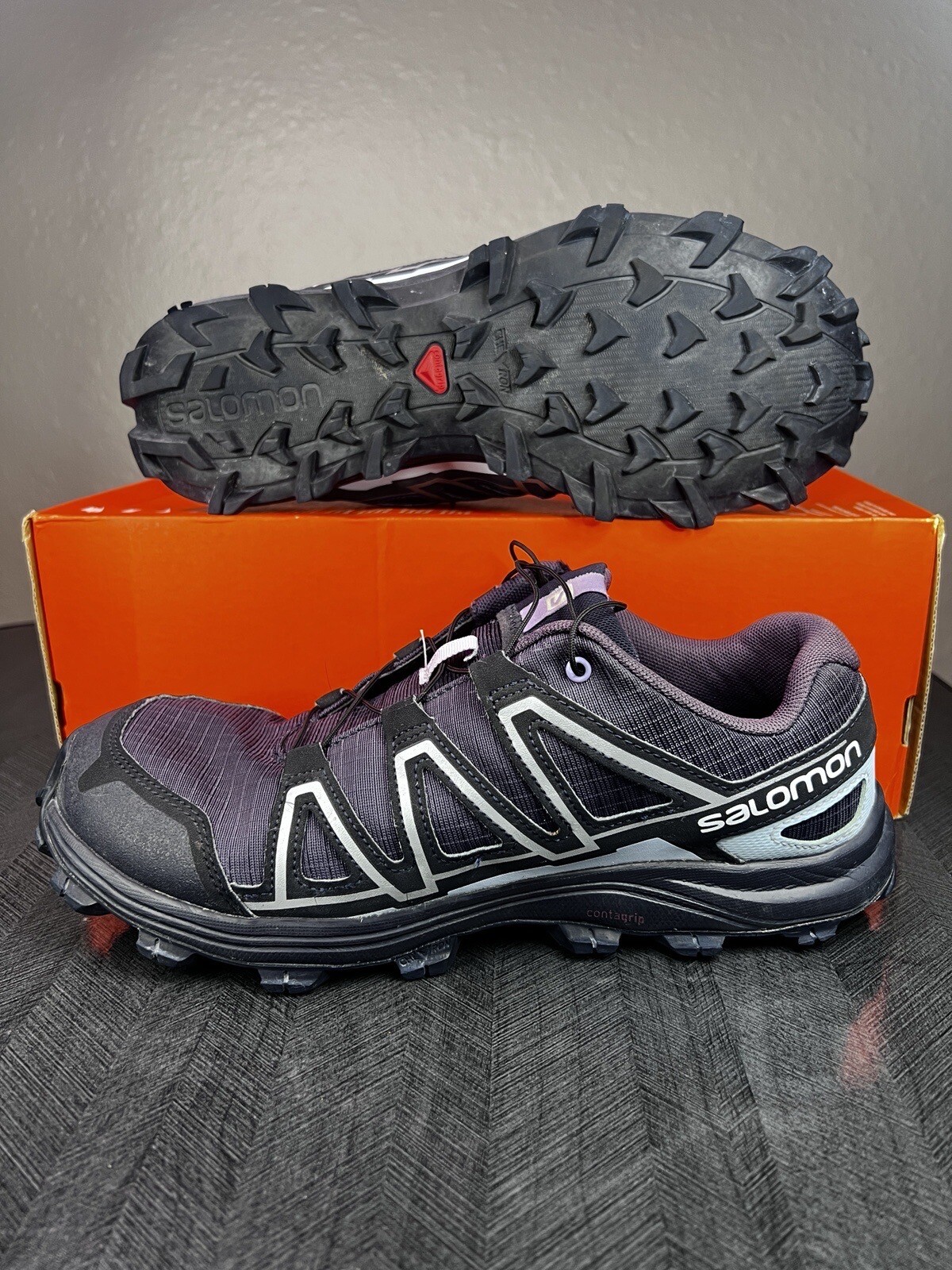 Scarpe da ginnastica Salomon Alkalin da donna trail running escursionismo blu taglia 8 5