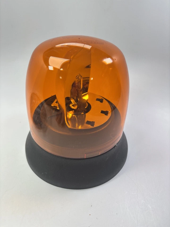 PSE Amber 275AH 55W STD 12 Volt Permanent Magnetic Mount Rotating Beacon Code 3 - Image 4 of 4