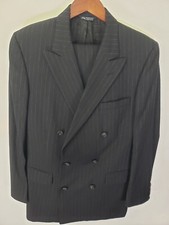 Burberrys for Neiman Marcus Vintage 1987 Pure Wool Suit Jacket and Pants