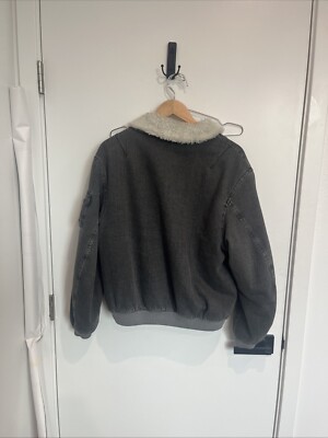 gosha rubchinskiy fur collar bomber jacket | eBay