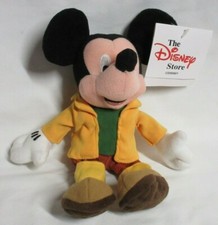 The Disney Store Evergreen Mickey Mouse Mini Bean Bag-Beanie