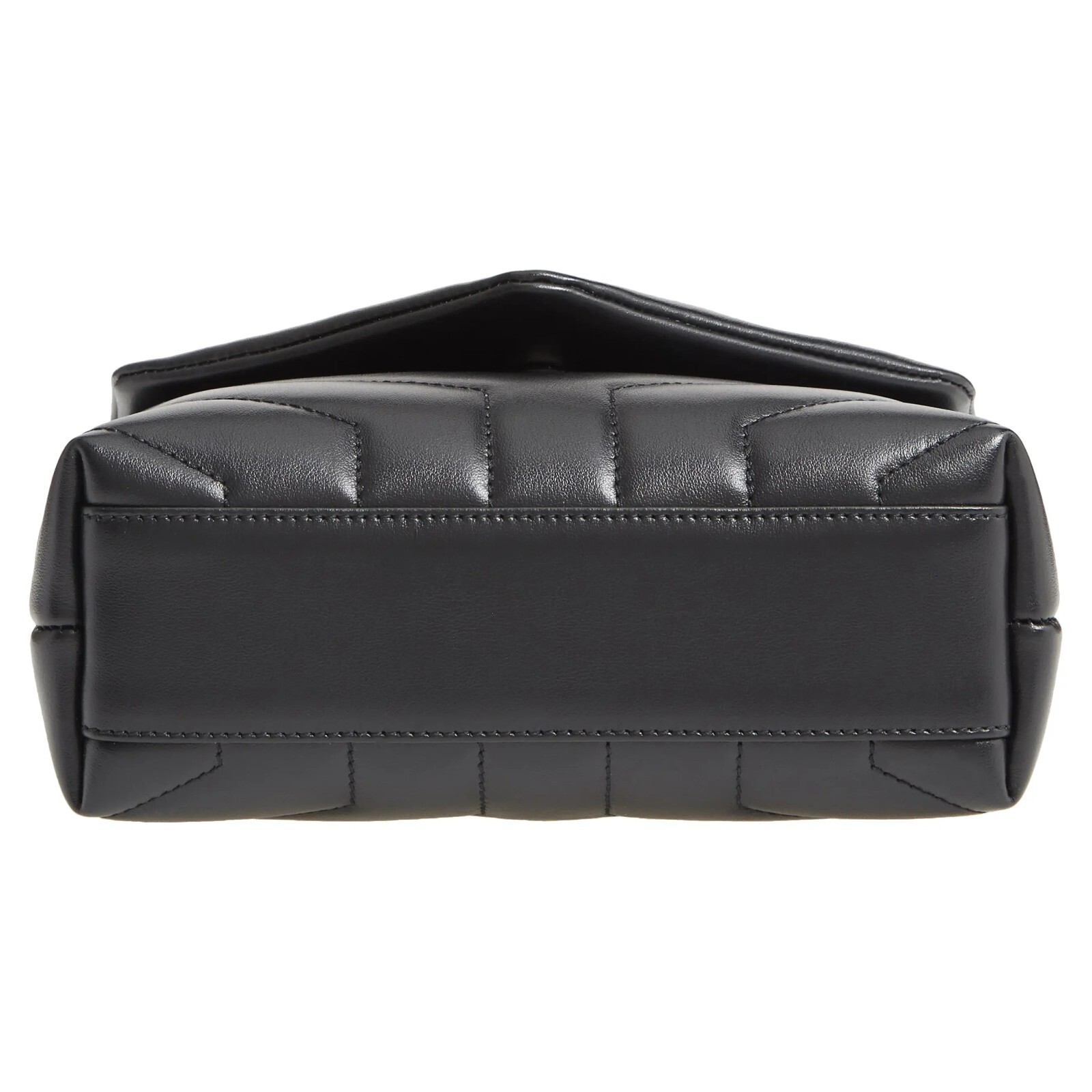 Borsa a tracolla Saint Laurent Toy Loulou in pelle colore nero nuova senza etichette prezzo al pubblico $2100