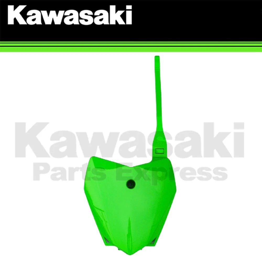 NEW 2024-2025 GENUINE OEM KAWASAKI KLX110 R L GREEN NUMBER PLATE 58029-0010-290