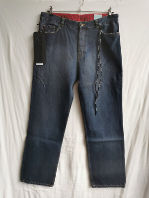Records Dexter Jeans Regular Fit NEU Skateboard tinted washed 36