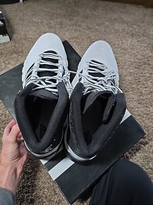 New Adidas Adipure Crazy Ghost Black White Basketball Sneaker G99073 Sz  14.5 | eBay