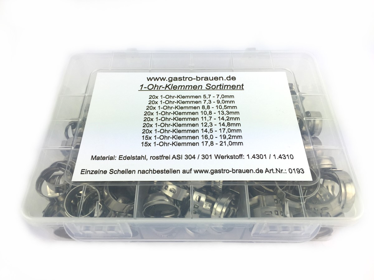 1-Ohrschlauch-Klemme 11,1 - 12,7mm (13.8) In Werkstattbedarf > Schlauchschellen > 1-Ohr Schlauchklemmen - Foto 10