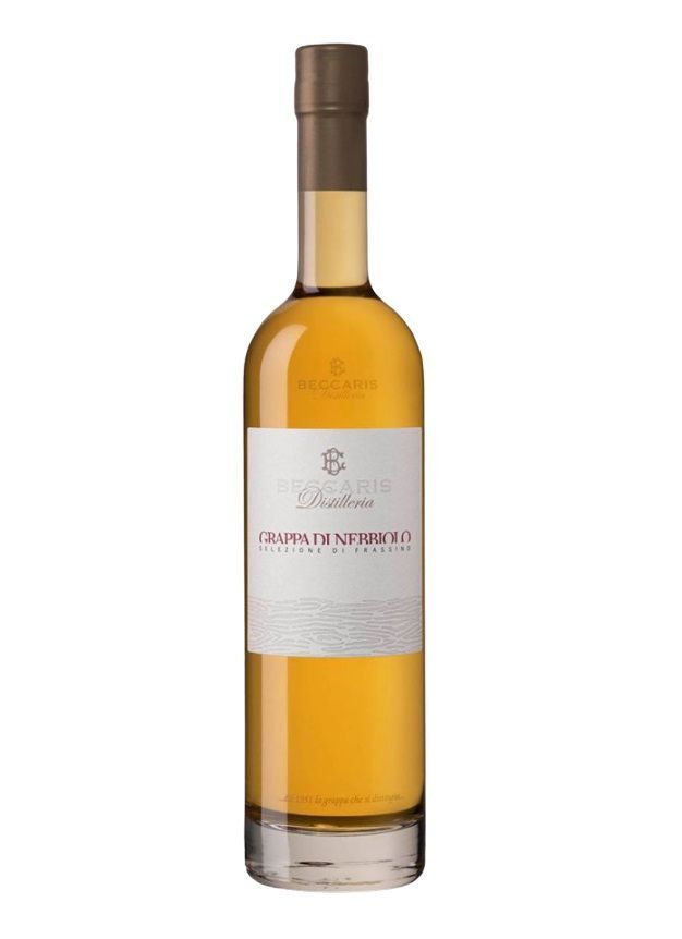 Beccaris - "Linea Solera" Grappa di Nebbiolo affinata in legno di Frassino 0,50