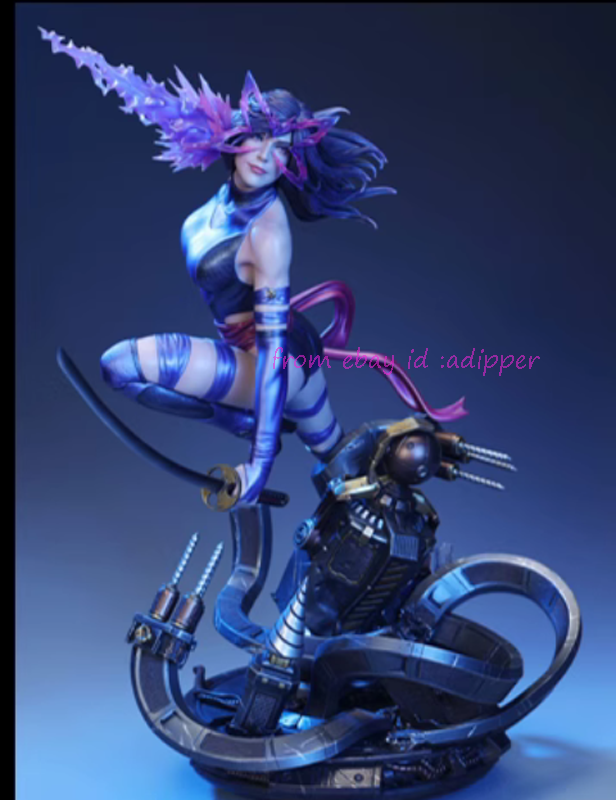 Perfect XM studios 1/4 Psylocke Statue Out Of Print In Stock Model