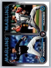 2024 Topps Update #US305 Eli Villalobos / Anthony Maldonado Rookie Card