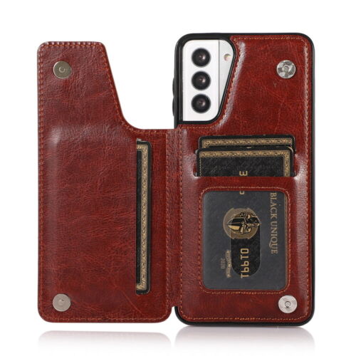 Leather Card Slot Wallet Case Cover Kickstand For Samsung Galaxy A13 A33 A53 A73 - Picture 20 of 81
