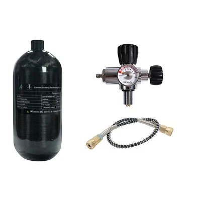 TUXING 300Bar Pcp Luft Tank 2.5L Carbon Fiber Scuba HPA Tank mit Füllstation