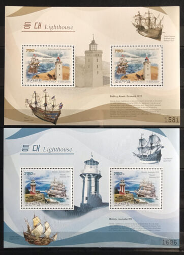 Birds / Lighthouses / Shells / Ships c- 20 S/S - High CV. ! MNH** Wholesale ! - Picture 6 of 12