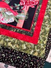 Quilt top: Handmade Christmas Quilt Top- Christmas Cardinals  47"x66" — photo 3