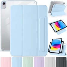 For iPad 11th (A16) 11" 10th Gen 10.9" Detachable Magnetic Smart Case Flip Cover