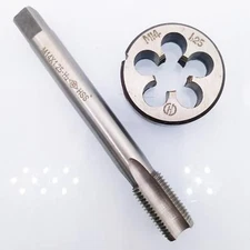  HSS M14 x 1.25mm Tap & M14 x 1.25mm Die Metric Thread Right Hand