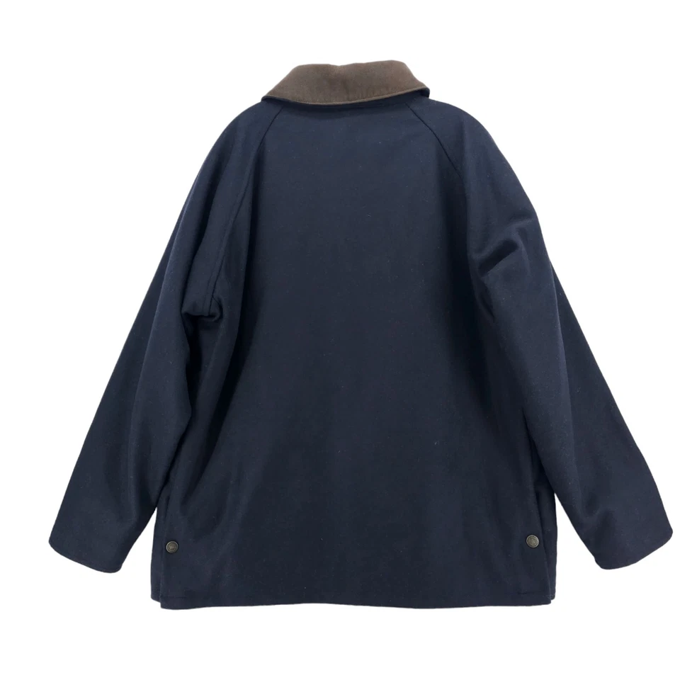 NWT ALAN PAINE Country Collection Navy Blue Wool Blend Hunting Jacket 2XL - Image 3 of 4