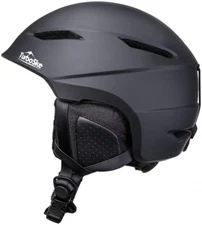 TURBOSKE SKI HELMET, SNOWBOARD M (55-59CM / 21.75"-23.25"), MATTE BLACK NEW