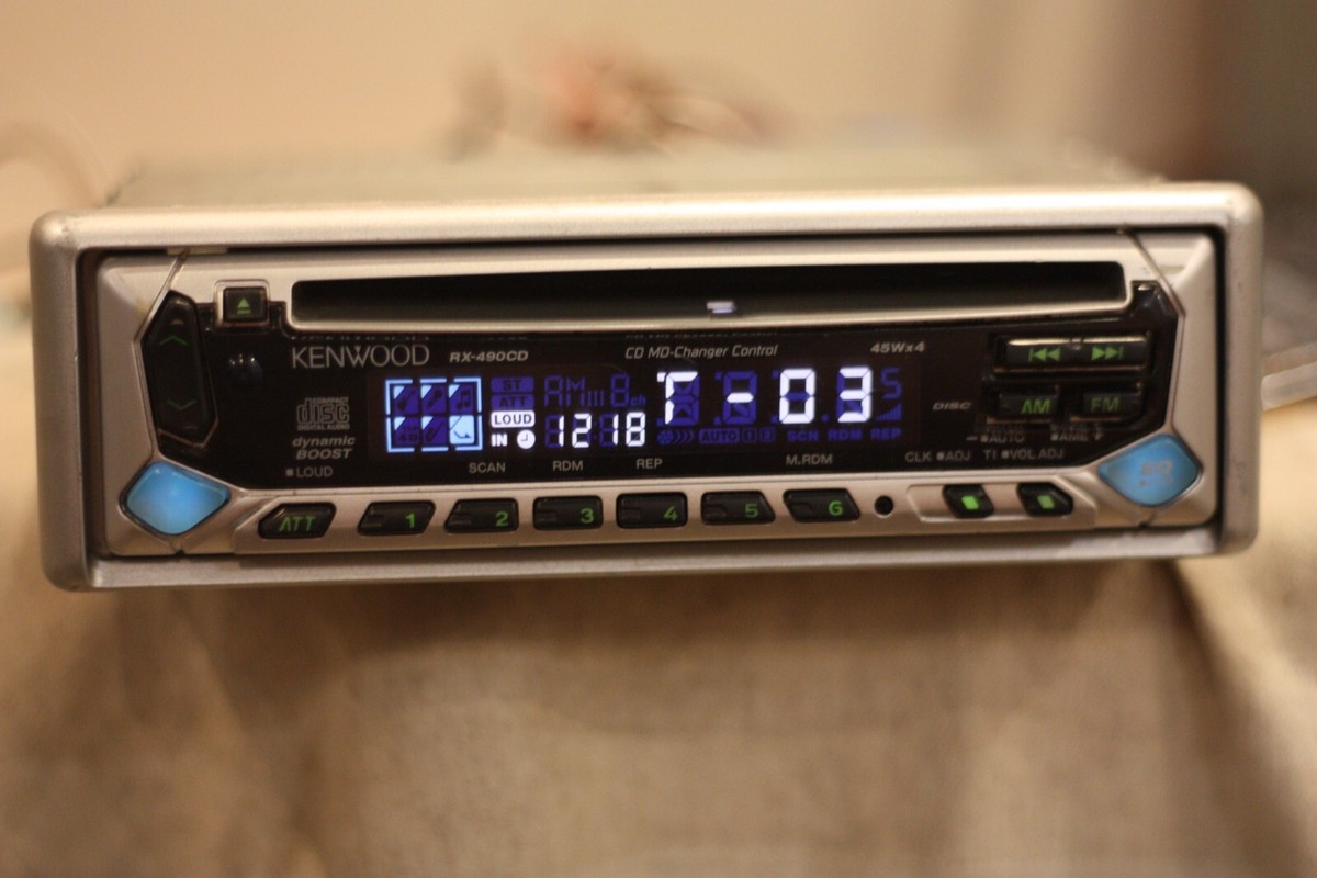 Kenwood RX-490 CD Reciever old school CD Player Toyota Nissan