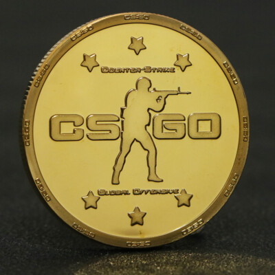 2015 game elite cs badge anti-terrorist lucky offensive global Csgo coin medal