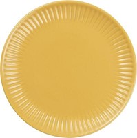 Ib Laursen Mynte FrüHstüCksteller Gelb Keramik Teller 19 Cm Mustard Geschirr