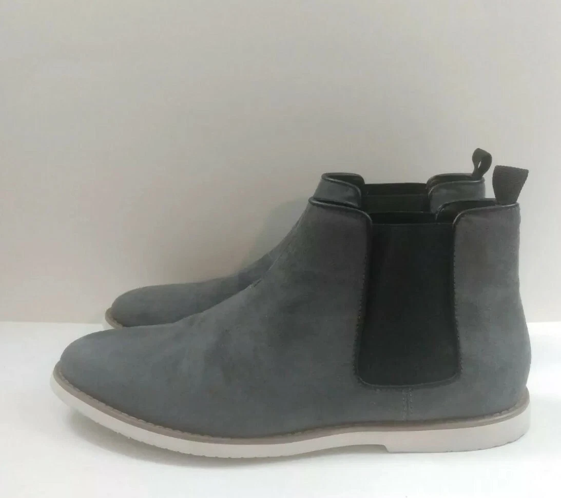 Calvin Klein Suede Gray Boots for Men for Sale | Shop New  display picture 1