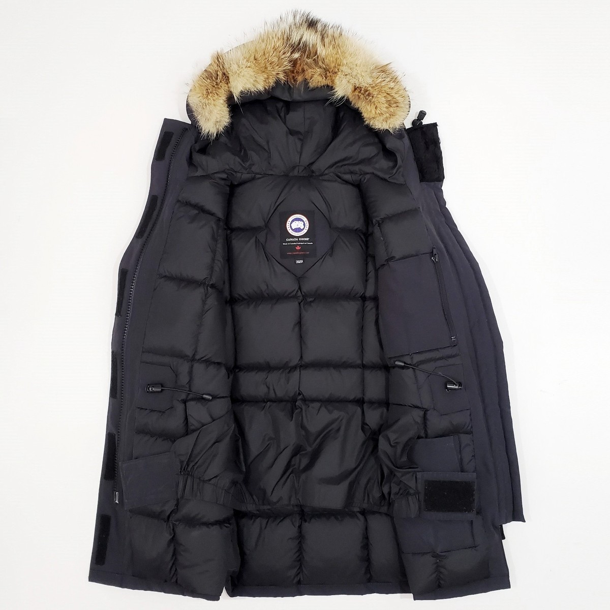 CANADA GOOSE 4565L EXPEDITION PARKA Heritage Down Jacket Fur Hood