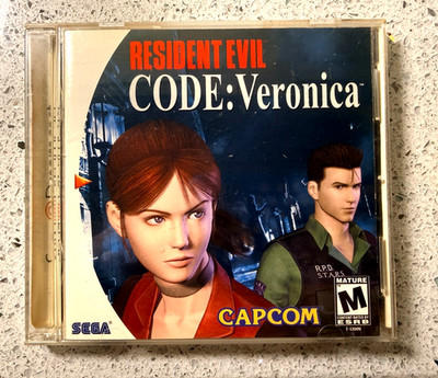 Resident Evil Code: Veronica Capcom Sega Dreamcast