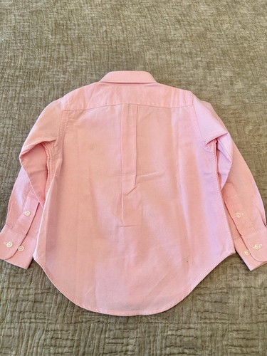 NWOT Ralph Lauren Boys Button Down Shirt / Oxford - Size 2 PINK - Picture 7 of 12