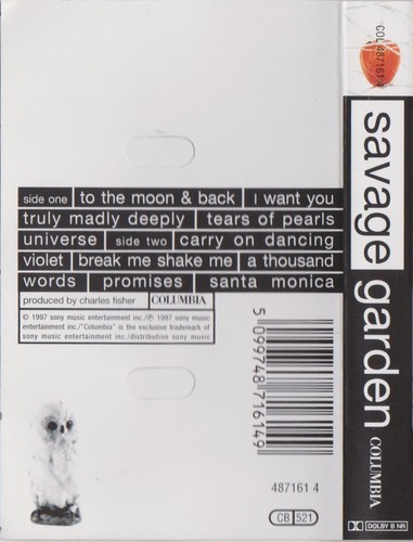Savage Garden Savage Garden - Cassette - Picture 3 of 3