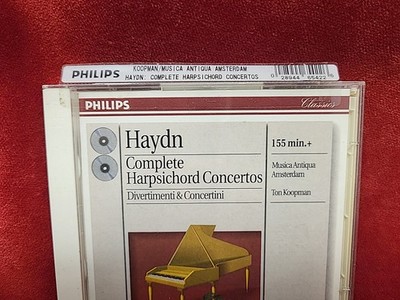 Haydn / Ton Koopman - Complete Harpsichord Concertos (CD, 2 Disc, 1995)