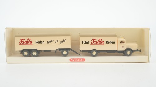 Wiking H0 8860740 Büssing 8000 Maleta Tren Fulda Neumáticos | Zustand: Gebraucht