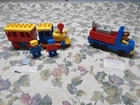 Vintage Lego Duplo 2705 (Passenger Train) & 2628 (Horse Transport) - Read 1st!