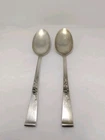 2 Sterling Silver Classic Rose by Reed & Barton 6" Teaspoons 64 grams
