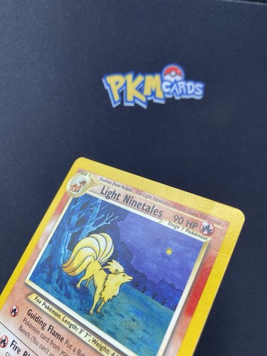 Juego de cartas coleccionables Pokémon Light Ninetales Neo Destiny 50/105 HP regular. - Imagen 4 de 6