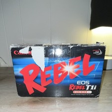 Canon EOS Rebel T1i Digital SLR Camera 15.1MP Optical Image Stabilizer Black