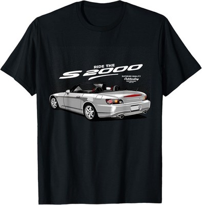 S2000 White JDM Graphic Retro Tuner Car Drift Racing Gift Unisex T-Shirt